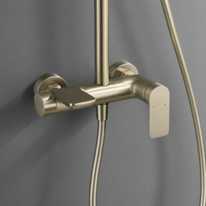 Brass versatile shower system with knob&single handle | SO708 13