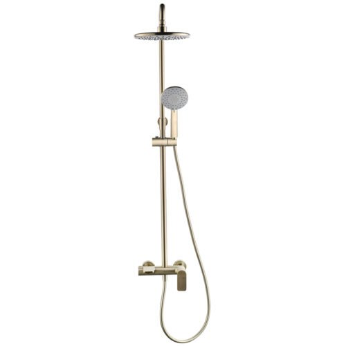 Brass versatile shower system with knob&single handle