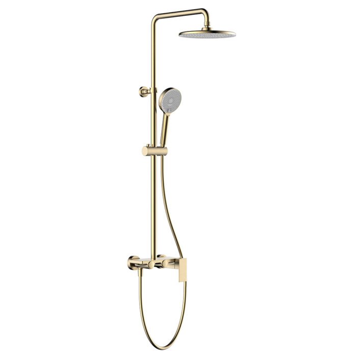 Brass 2 funtion push button single handle shower set | SO716 12