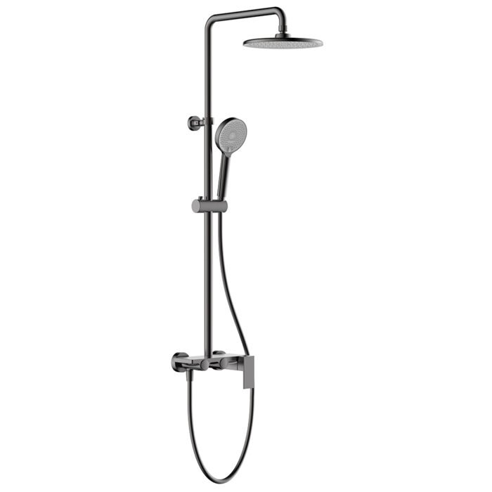 Brass 2 funtion push button single handle shower set | SO716 12