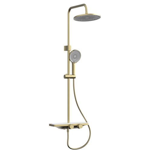 Brass&Plastic multi-function shower set