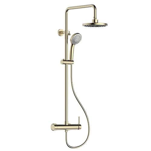 Exposed Dual-Function brass Shower System