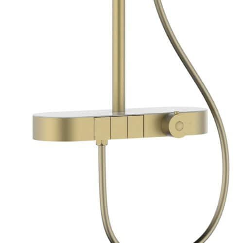 Square concealed shower system valve with handheld shower | SP1003C 21