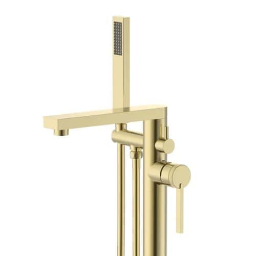 Square concealed shower system valve with handheld shower | SP1003C 21